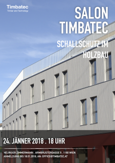 Salon Timbatec Wien: Schallschutz im Holzbau