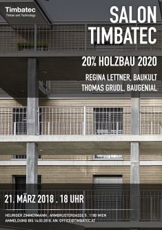 Salon Timbatec Wien: 20% HOLZBAU 2020