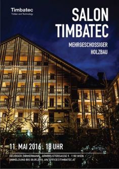 SALON TIMBATEC in Wien gestartet