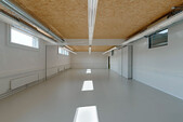 Innenansicht der Halle