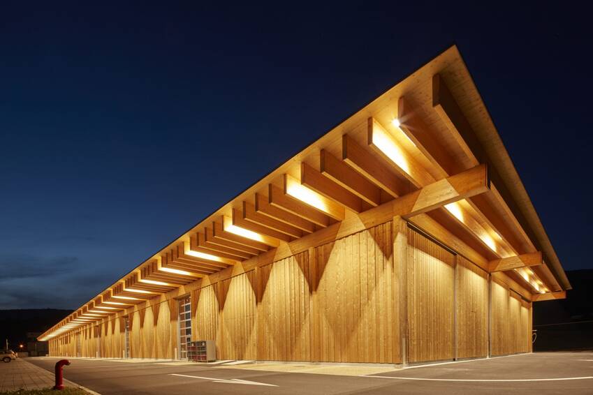 Freeway depot