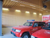 Le nouveau garage offre beaucoup de place pour tous les types de véhicules...