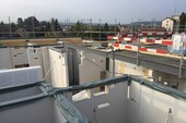 Installation of the under-tensioned beam