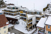 View of the two houses