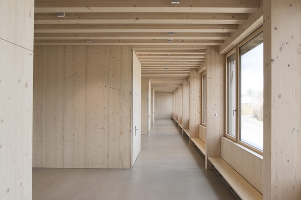 Attraktive Architektursprache aus Holz Foto ©Primula Bosshard