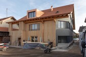 Brandschutzfassade zum Nachbarhaus