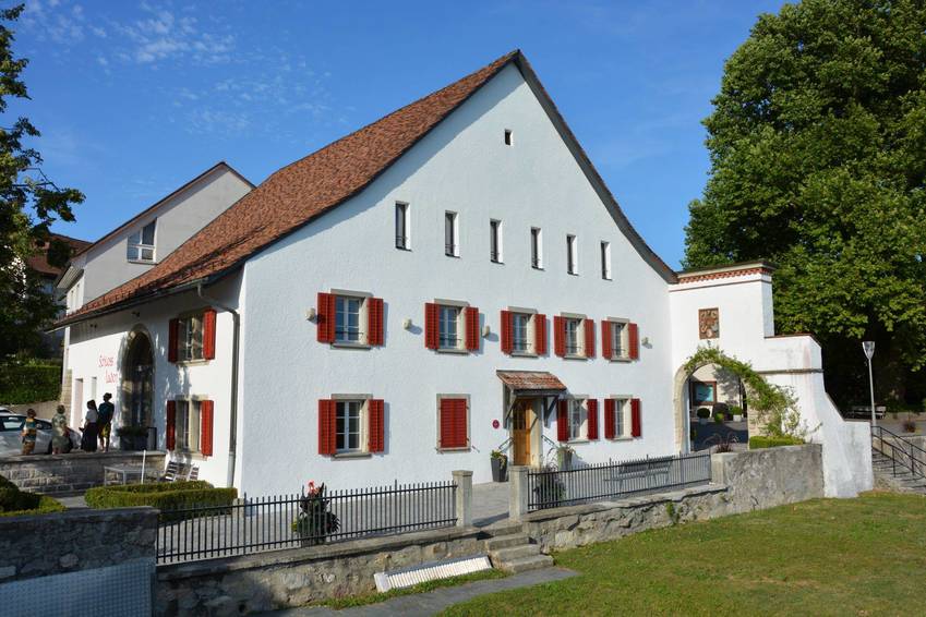 Transformation de la maison du métayer, château de Biberstein