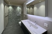 Finishing standard for wet rooms