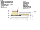 Plafond de transition - balcon ouest